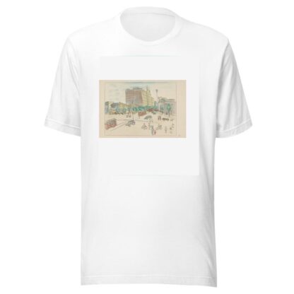 Hommachi, a business center by Akamatsu Rinsaku T-Shirt