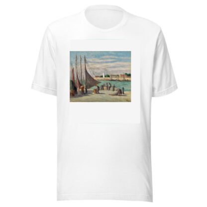Honfleur, Sur le Quai by Maximilien Luce T-Shirt