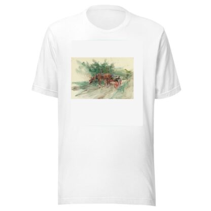 Horse And Carriage by Giovanni Boldini T-Shirt
