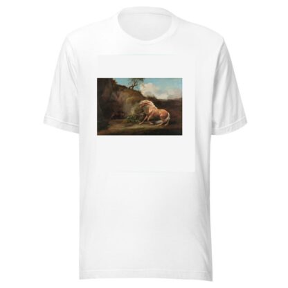 Horse Frightened by a Lion by George Stubbs T-Shirt