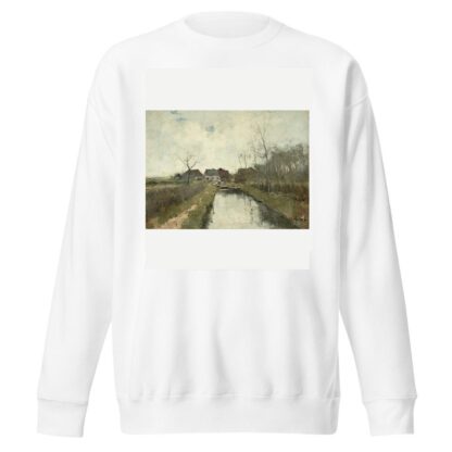 Huisje aan een sloot by Anton Mauve Sweatshirt
