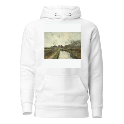 Huisje aan een sloot by Anton Mauve Hoodie