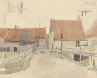 Huizen in de Vinkenbuurt, Amsterdam by Jan H.L. Hanau
