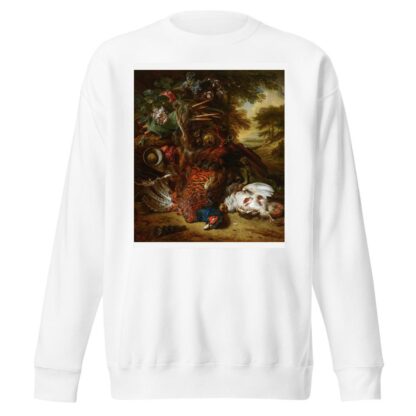 Hunting Still Life by Jan Weenix Sweatshirt