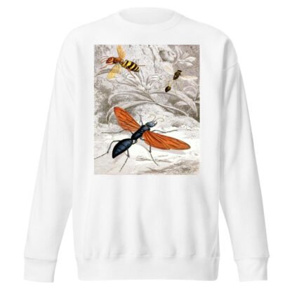 Hymenopteres Pl. XII by Jules Rothschild Sweatshirt