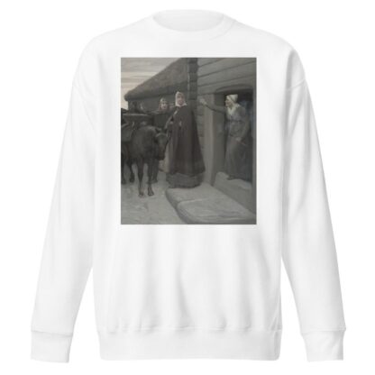 Illustration for Njal’s Saga by August Malmström Sweatshirt