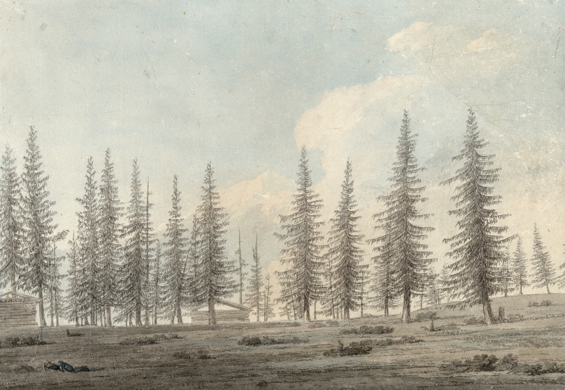 In the Tyrol by John Robert Cozens