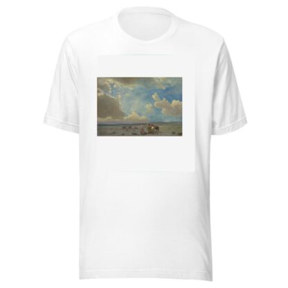 Indian Encampment by Albert Bierstadt T-Shirt