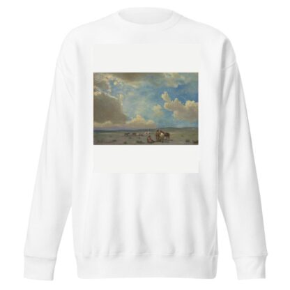 Indian Encampment by Albert Bierstadt Sweatshirt