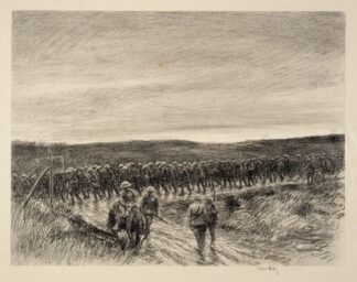 Infantry, Chateau Thierry by Kerr Eby