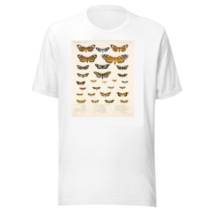 Insecta Lepidoptera-Heterocera Pl 012 by Frederick DuCane Godman T-Shirt