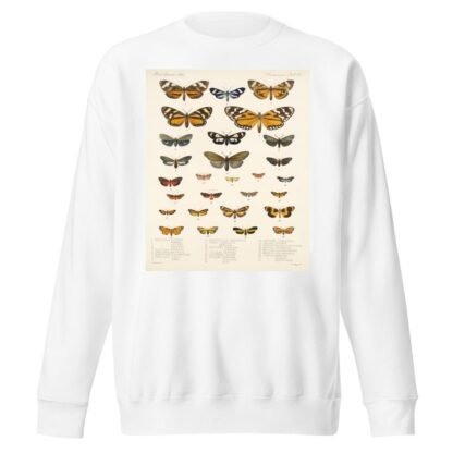 Insecta Lepidoptera-Heterocera Pl 012 by Frederick DuCane Godman Sweatshirt