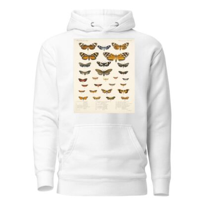 Insecta Lepidoptera-Heterocera Pl 012 by Frederick DuCane Godman Hoodie