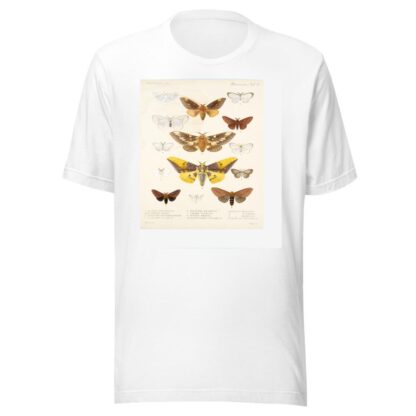 Insecta Lepidoptera-Heterocera Pl 015 by Frederick DuCane Godman T-Shirt