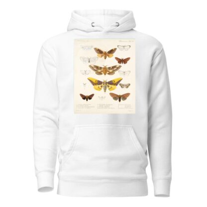 Insecta Lepidoptera-Heterocera Pl 015 by Frederick DuCane Godman Hoodie