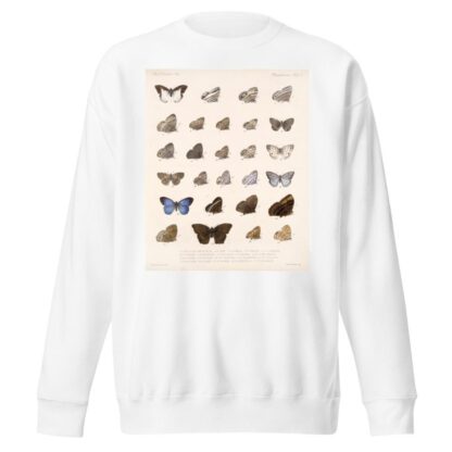 Insecta Lepidoptera-Rhopalocera Pl 008 by Frederick DuCane Godman Sweatshirt