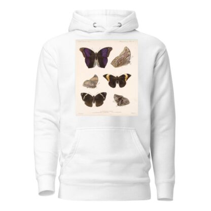 Insecta Lepidoptera-Rhopalocera Pl 013 by Frederick DuCane Godman Hoodie