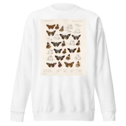 Insecta Lepidoptera-Rhopalocera Pl 106 by Frederick DuCane Godman Sweatshirt