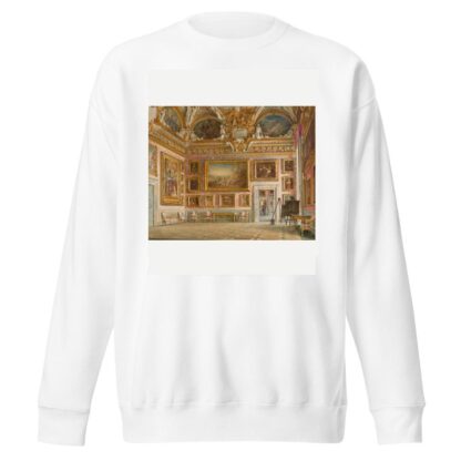 Interior of Palazzo Pitti in Florence; Sala di Saturno by Domenico Caligo Sweatshirt