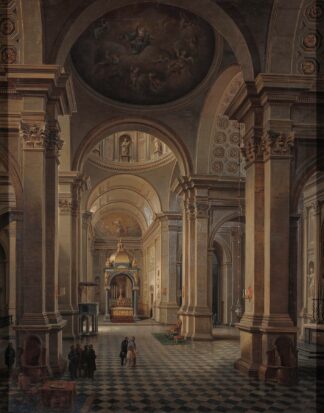 Interior of the All Saints Church in Warsaw by Marcin Zaleski