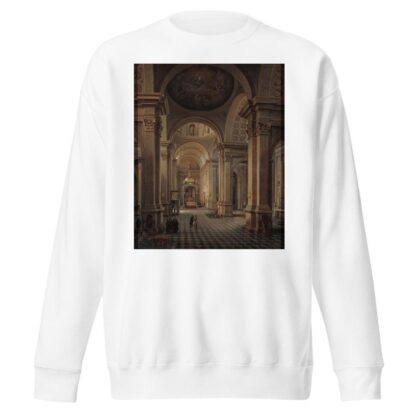 Interior of the All Saints Church in Warsaw by Marcin Zaleski Sweatshirt