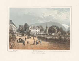Interlaken Hotel d’Interlaken by Jean Jacottet