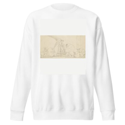 Iris advises Priam to obtain the body of Hector by John Flaxman Sweatshirt