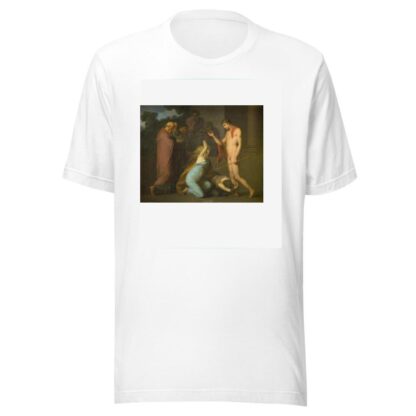 Ismene and Antogone Plead with Theseus by Nicolai Abildgaard T-Shirt
