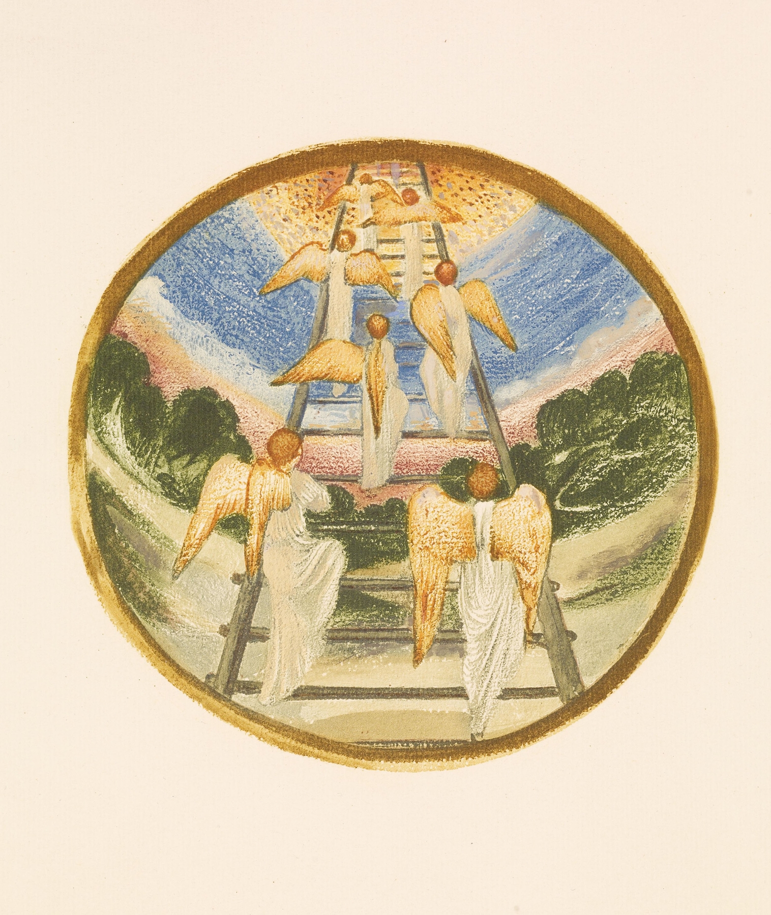 Jacob’s Ladder by Sir Edward Coley Burne-Jones