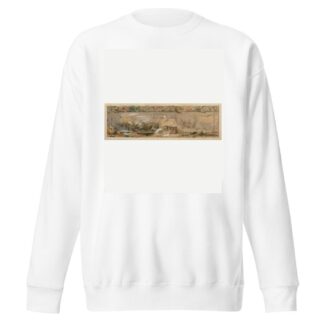 Jahreszeitenzyklus; Der Winter by Adolf Schrödter Sweatshirt