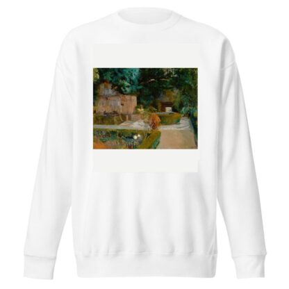 Jardín De Los Adarves, Alhambra, Granada by Joaquín Sorolla Sweatshirt