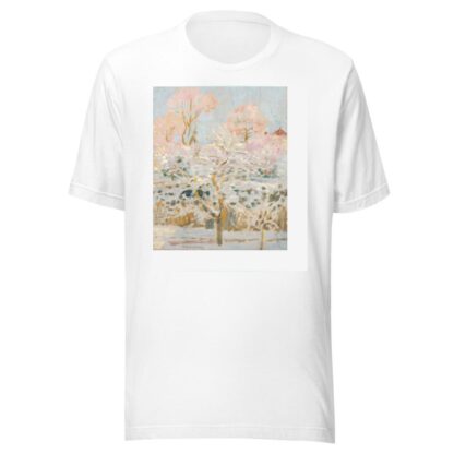 Jardin sous la neige by Maurice Denis T-Shirt