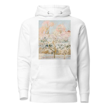 Jardin sous la neige by Maurice Denis Hoodie