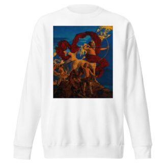 Jason and His Teacher by Maxfield Parrish Sweatshirt