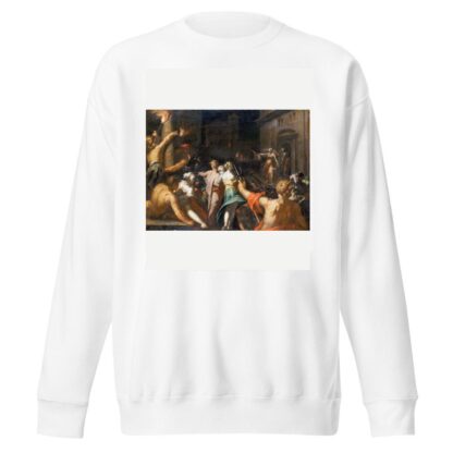 Judith Displays the Head of Holofernes by Abraham Bloemaert Sweatshirt