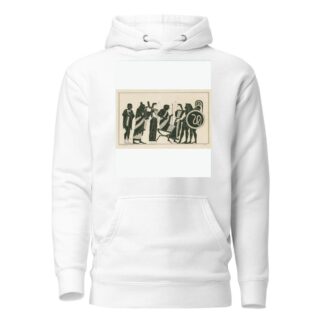 Jupiter, about to give birth to Minerva, is attended by two Eileithyias by A. Rey Hoodie