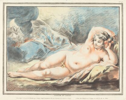 Jupiter and Danaë by Louis-Marin Bonnet