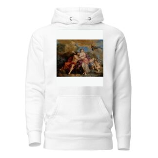 Jupiter And Juno On Mount Ida by Antoine Coypel Hoodie