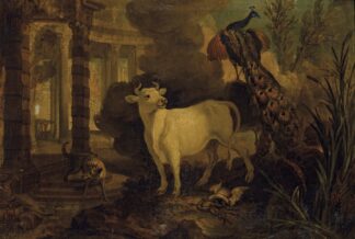 Jupiter transformed into a bull by Jean-Baptiste Oudry