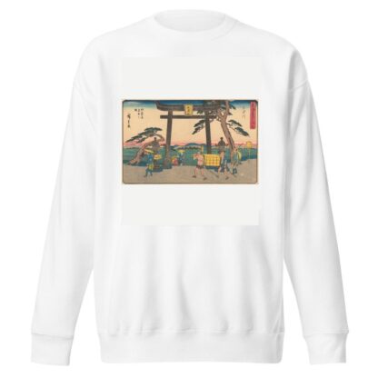 Kakegawa by Andō Hiroshige Sweatshirt