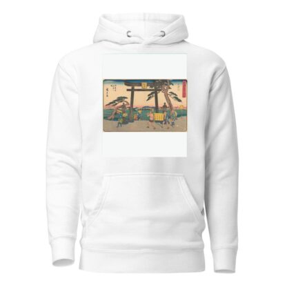 Kakegawa by Andō Hiroshige Hoodie