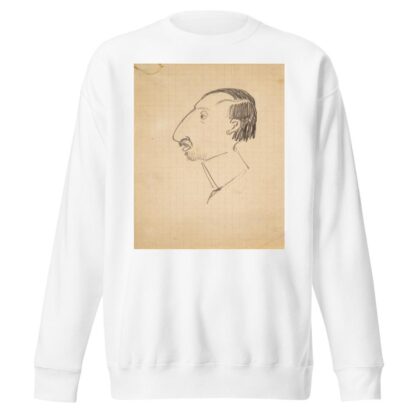 Karikatur af Karl Isakson, profil mod venstre by Robert Storm Petersen Sweatshirt