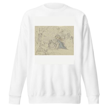 Karl der Große findet Eginhart und Emma by Ferdinand Fellner Sweatshirt