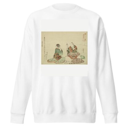 Kasanui by Katsushika Hokusai Sweatshirt