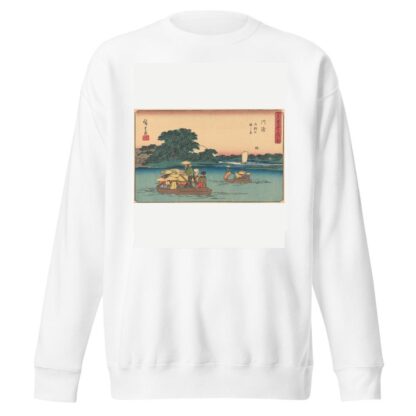 Kawasaki by Andō Hiroshige Sweatshirt