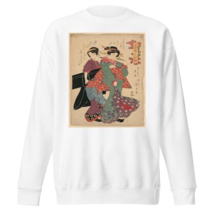 Kayoikomachi no mitate by Keisai Eisen Sweatshirt