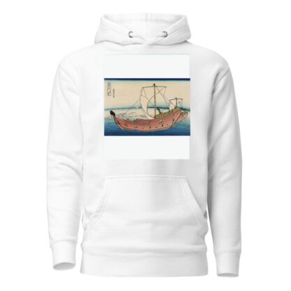 Kazusa no kairo by Katsushika Hokusai Hoodie