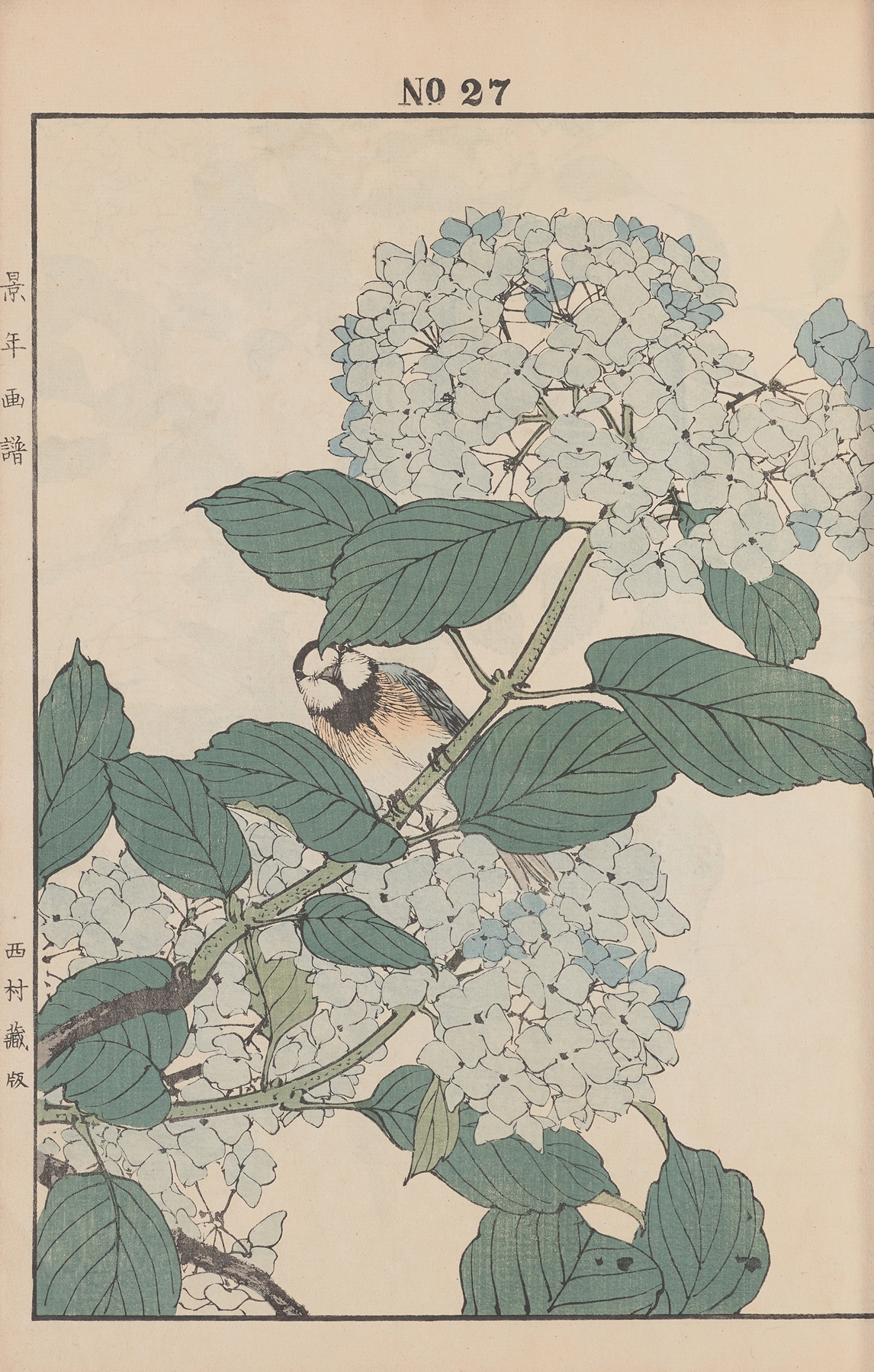 Keinen kachō gafu Pl.117 by Imao Keinen