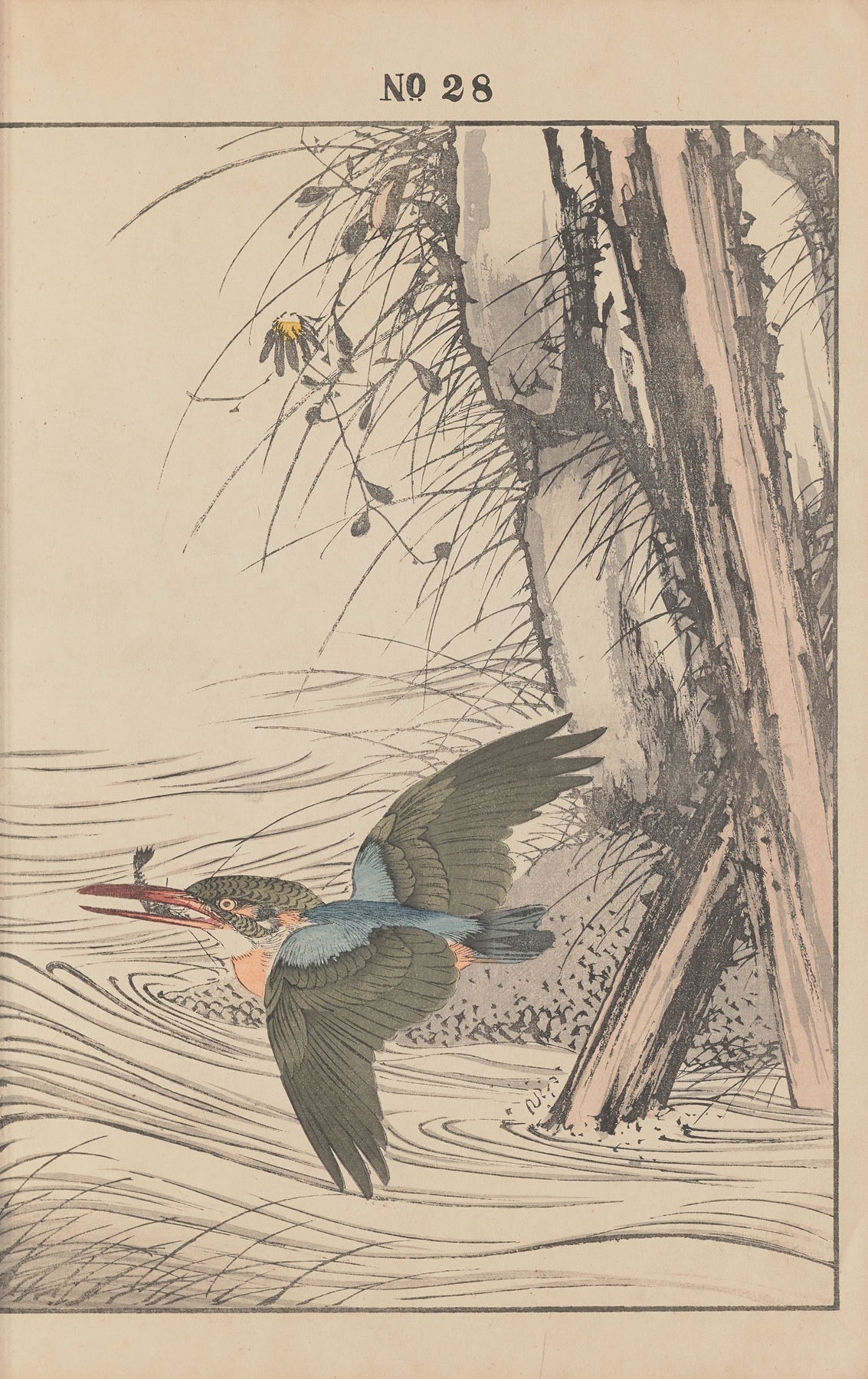 Keinen kachō gafu Pl.156 by Imao Keinen