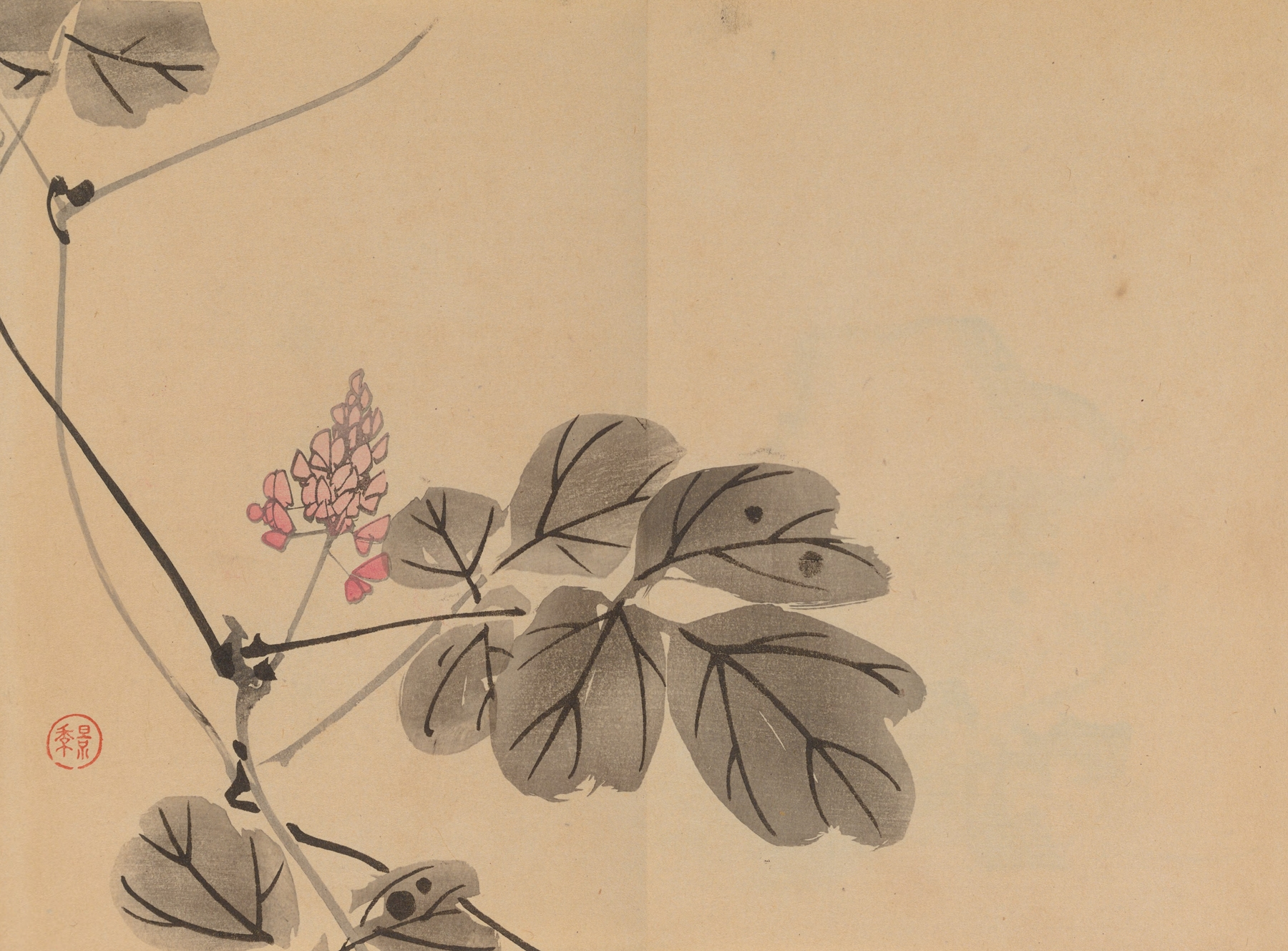 Keinen shūgajō Pl.36 by Imao Keinen